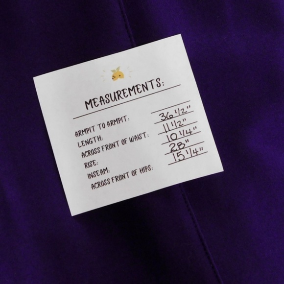 BETABRAND Power Down Skinny Yoga Dress Pants Solid Purple Office Stretch X-Small - Picture 13 of 13